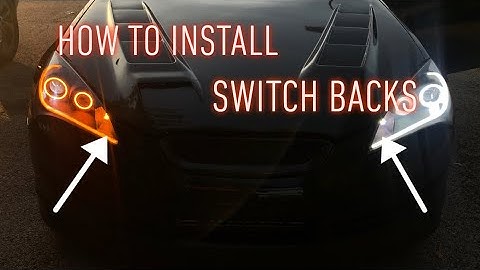 Diode dynamics switch backs and white side markers install | Genesis coupe (2010-2012)