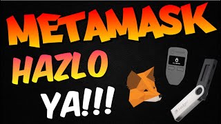 Si QUIERES Dormir TRANQUILO con tus CRIPTOMONEDAS Guardadas en METAMASK HAZ ESTO ~ Trezor & Ledger