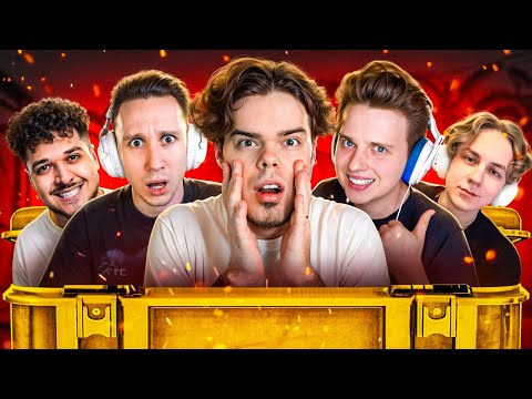 ИГРАЕМ С ТЕМ ЧТО ВЫПАДЕТ ИЗ КЕЙСА В CS2 ft. Шукарз, JOSKIY, MegaRush, Synd1cat