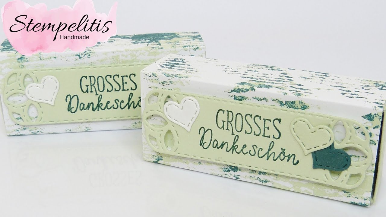 Kleine Box für Küsschen Bastelanleitung - Stampin' Up! von Stempelitis