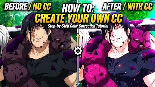 How to make your own CC in alight motion #alightmotion #anime 