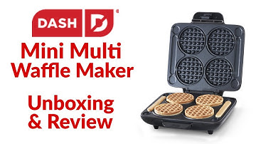 Dash Multi Mini Waffle Maker Review - Is This the Dash You