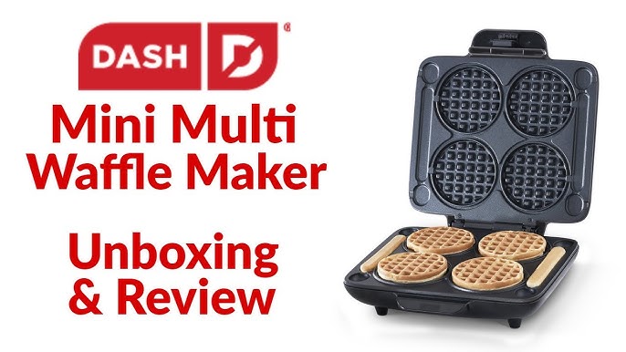 Dash Gingerbread Man Mini Waffle Maker Iron