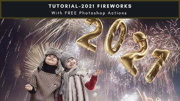 How to the New Year 2021 Digital Backdrop by Sam