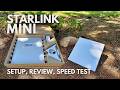 Starlink Mini Review: Setup, Speed Tests, Power Consumption