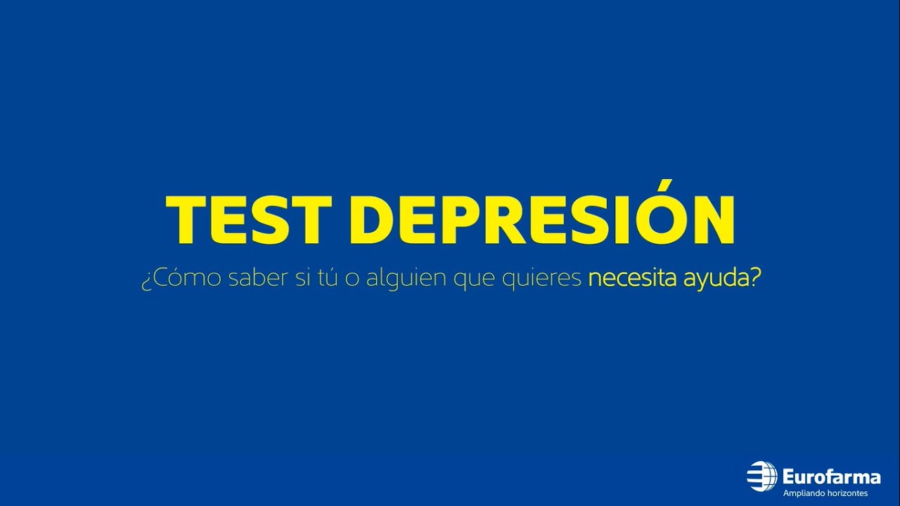 Test Depresión: ¿Cómo saber si tú o alguien que quieres necesita ayuda