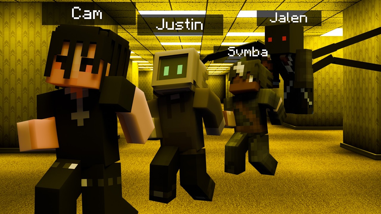 Minecraft Backrooms is NIGHTMARE FUEL