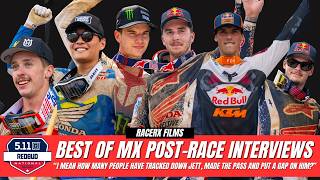 "Best of" Redbud Pro National MX Post-Race Interviews in 12 minutes