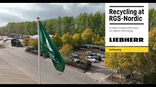 Wie diese Firma aus Dänemark Bauabfall in andere Produkte recycelt | Liebherr-Radlader &amp; RGS Nordic