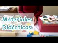 Materiales Didácticos inspiración Montessori para niños de 2 a 5 años