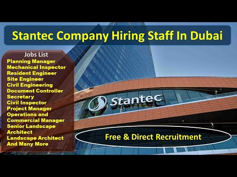 Stantec Company Jobs In Dubai UAE 2021
