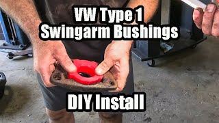 How To Install VW Swingarm Bushings