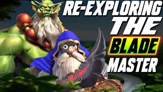 Today I reexplore Blademaster vs Human! It's pretty AWESOME, but VERY RISKY  WC3  Grubby