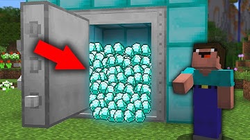 Minecraft NOOB vs PRO: WHY NOOB BUILD THIS SUPER DIAMOND BUNKER? Challenge 100% trolling