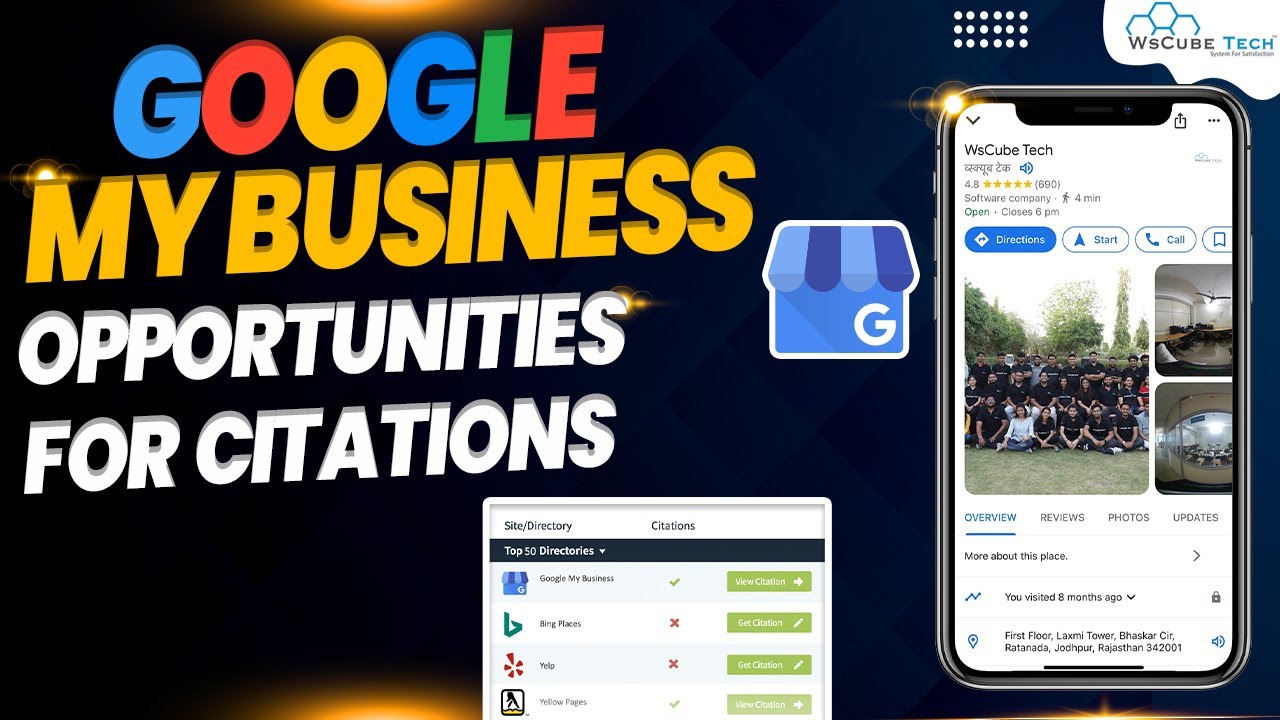 #18 How to Find Citations Opportunities | Google My Business - Advanced | WsCube Tech