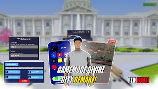 SHARE GAMEMODE TERBARU 2026 DEVINE CITY REMAKE! NEW FITUR SISTEM MODERN | SUPPORT ALL HOSTING!?