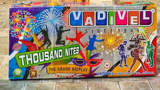 1000 Shot Multi Colour 💥 | THOUSAND NIGHTS | #1000shot #thousandnights #skyshot #diwali #crackers 