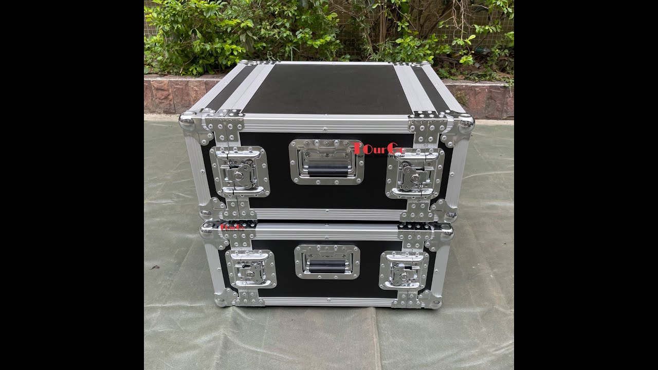 2U rack case with 2U Drawer - YouTube