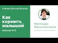 Вебинар №15 Как кормить малышей?