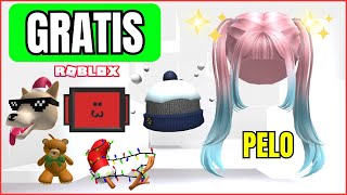 COSAS GRATIS EN ROBLOX EVENTOS pelo gratis y accesorios gratis en roblox