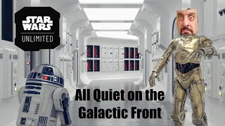 Star Wars Unlimited: All Quiet on the Galactic Front
HARK!
We are here for another video for Star Wars: Unlimited! This week was a shorter information week than normal but we got some SOLID BANGERS to share with you!
Lets get on with the show!
Hobbies + happiness Ground Unit Preview:
https://twitter.com/hobbiesnhappy/status/1696932626228035761
Hobbies + Happiness Space Unit Preview:
https://twitter.com/hobbiesnhappy/status/1697231827159719949
Command Leader Preview:
https://twitter.com/UnlimitedFFG/status/1697625625194897501
FFG Live Schedule:
https://www.fantasyflightgames.com/en/news/2023/9/1/ffg-live-in-september-2/
Vigilance Unit Preview:
https://twitter.com/UnlimitedFFG/status/1698712665084817517 Star Wars Unlimited: All Quiet on the Galactic Front