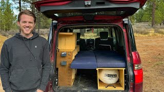 DIY Honda Element Micro Camper Tour