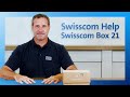 Dballage et installation de la swisscom box 21  swisscom help