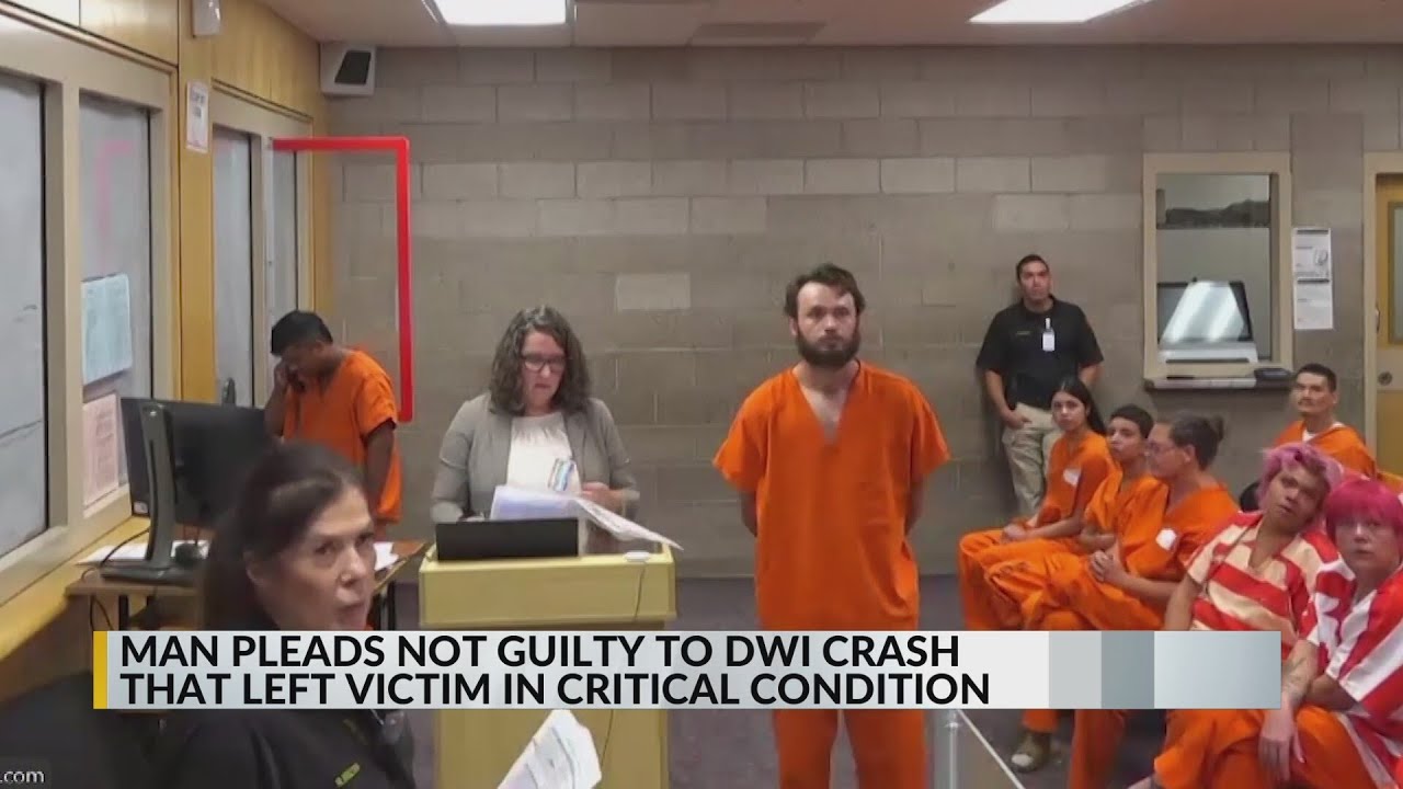 Rio Rancho man pleads not guilty in connection to DWI crash - YouTube