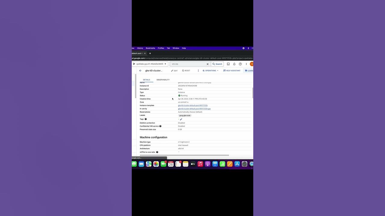 How to find external ip of vm quick lab qwiklabs 