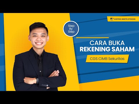 Cara Buka Rekening Saham -  Full Online | CGS CIMB Sekuritas With mas Ben