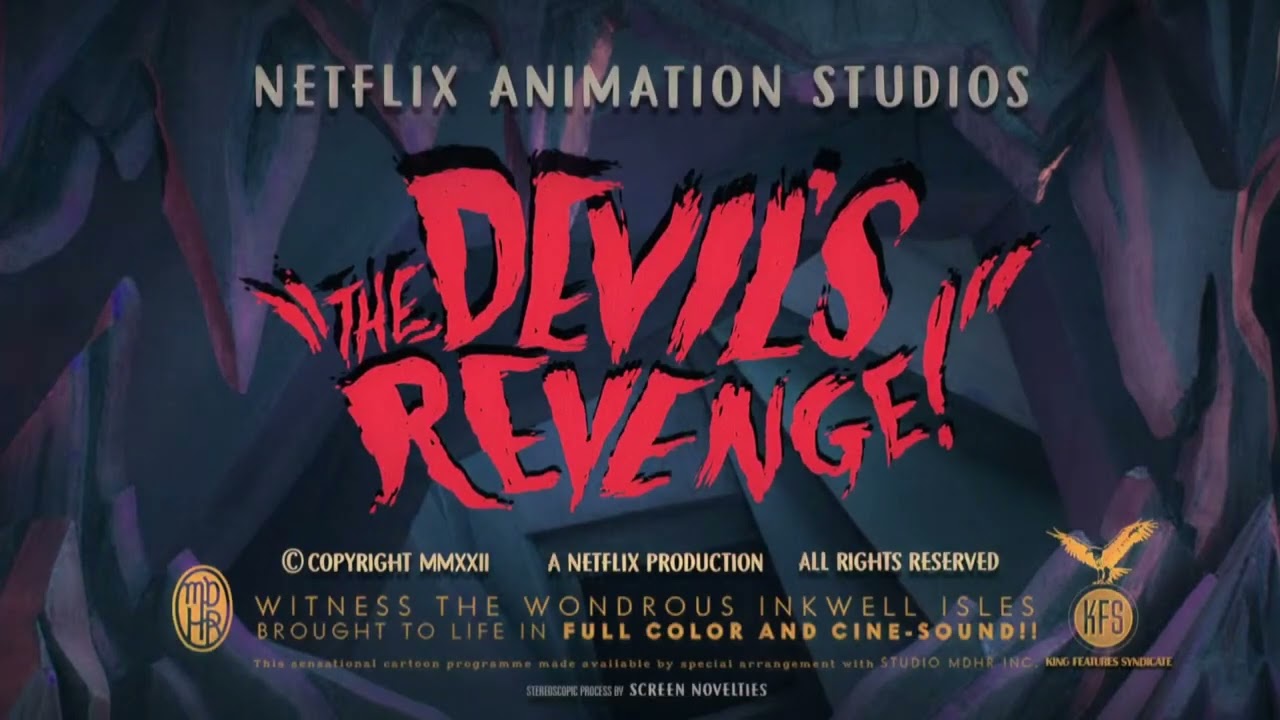 The Cuphead Show! S3E1 The Devil's Revenge! Title Card