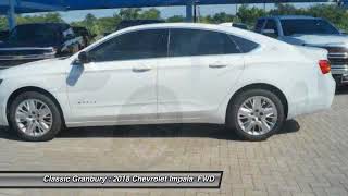 2018 Chevrolet Impala Granbury TX, Weatherford TX, Cleburne TX 102195