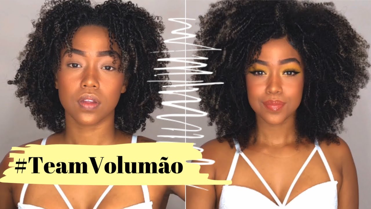 Super VOLUME no cabelo crespo