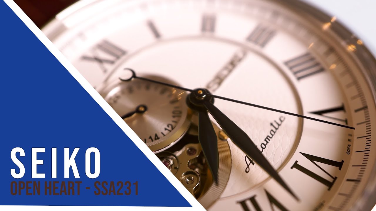 Low Cost Open Heart Automatic Watch | Seiko SSA231 - YouTube