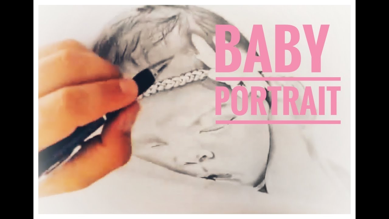 REALISTIC BABY PORTRAIT!! - with TUTORIAL!