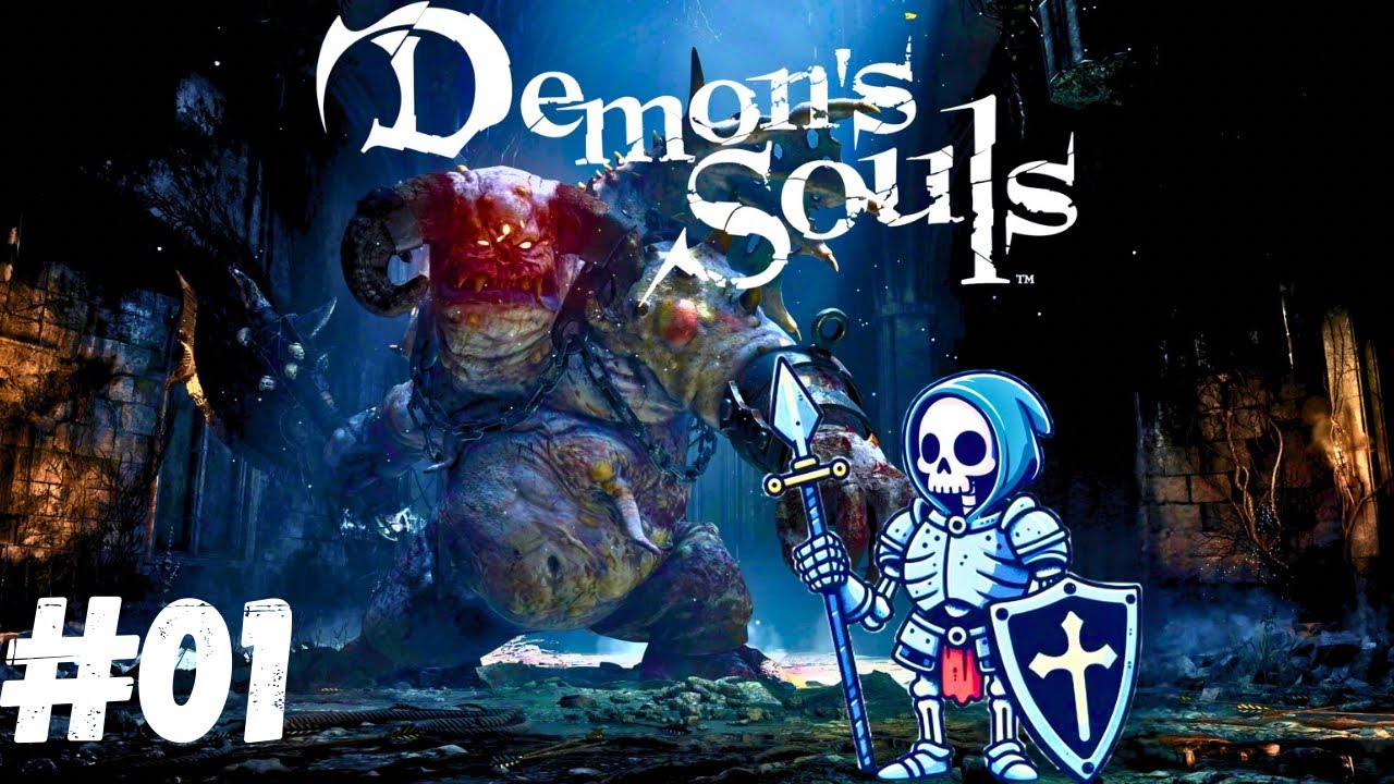And so it begins | Demon's Souls Part 01: Tutorial Area