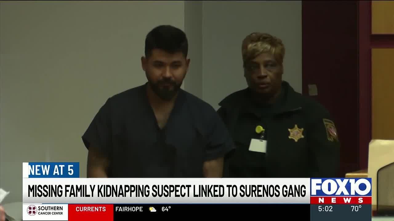 Missing family kidnapping suspect linked to Surenos gang, authorities ...