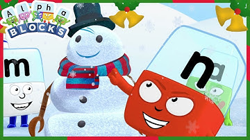 ⛄🌠 Festive Compilation | Learn to Read | @officialalphablocks