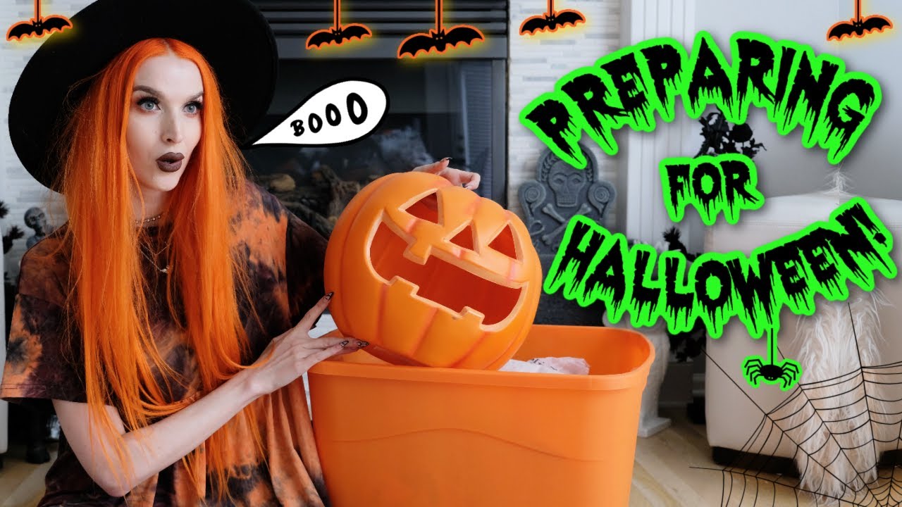 Preparing For Halloween VLOG!!!