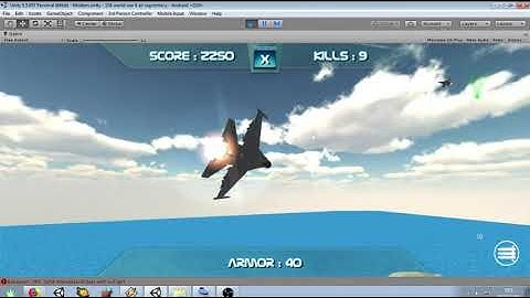 Testing a Thrustmaster USB Flight Joystick in Unity 3D (Development of JETZ)
