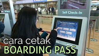 Cara Self Checkin di Bandara Incheon