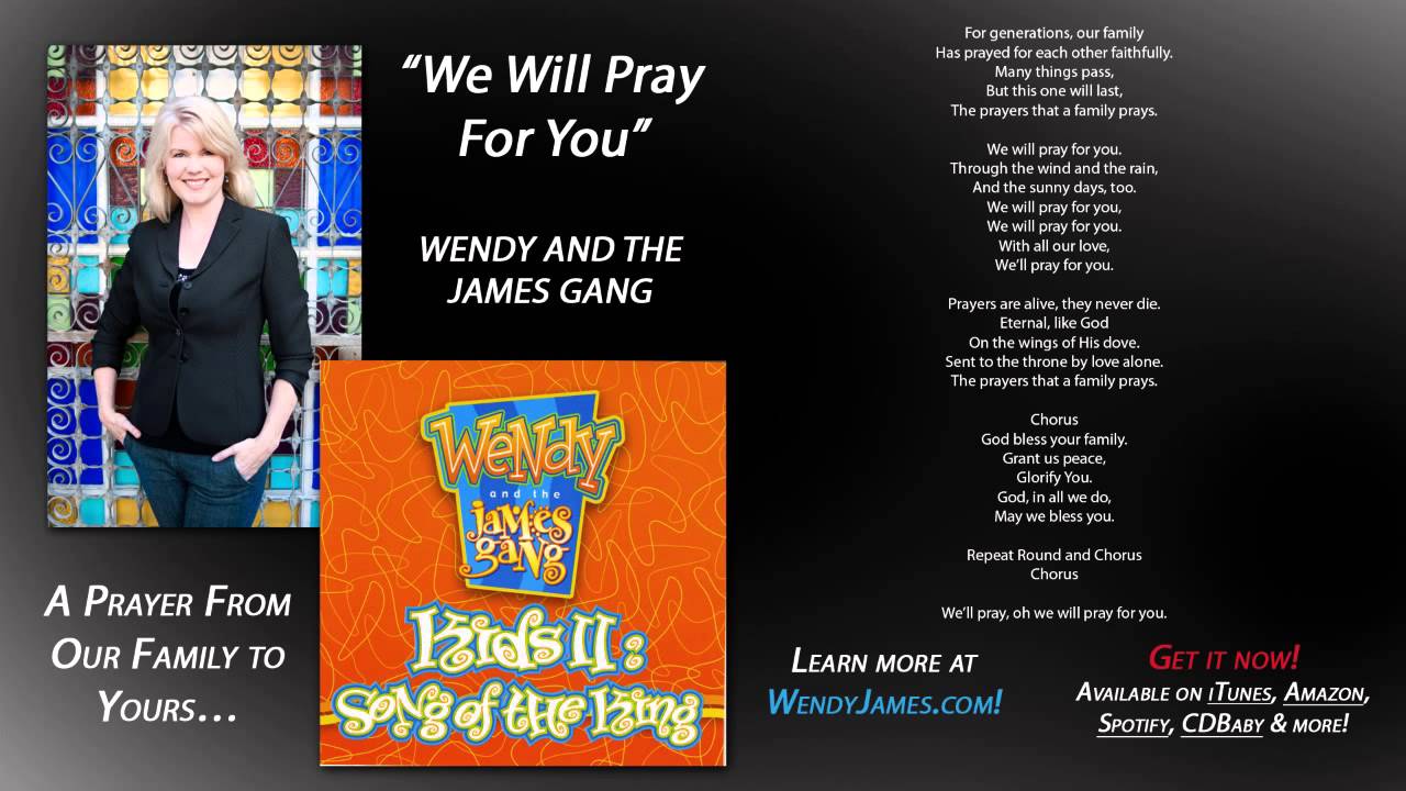 "We Will Pray For You" by Wendy and the James Gang - YouTube
