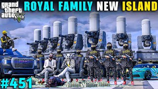 MICHAEL AND ROYAL FAMILY BUYING NEW ISLAND IN LOS SANTOS | GTA V GAMEPLAY #451 | GTA 5