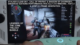 Rog Ally Z1E STALKER Legends of The Zone Enhanced Trilogy