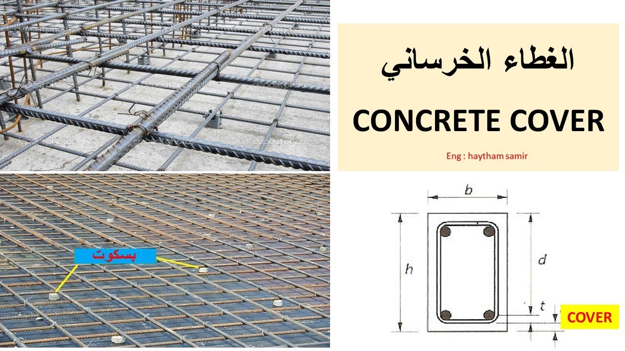 الغطاء الخرساني ( Concrete Cover )