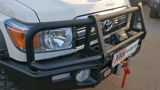 Очередной внедорожный шедевр: Land Cruiser 76 в тюнинге от ARB. Выполнено БРИТКАР. Часть 1