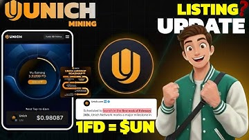 Unich Mining App New Update | Unich Airdrop  Listing Date | Unich Token Price | Unich Mining Kyc 