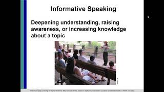 Chapter 13- Informative Speaking Part 1