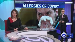 Allergies vs. COVID: How to tell the difference