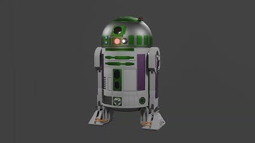 R3-I9 Astromech Droid [Blender 3.4]